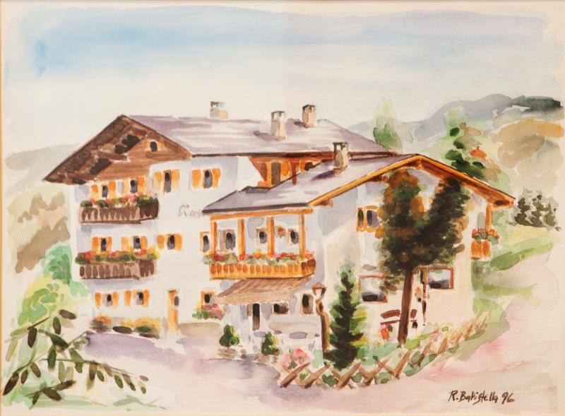Pension Ciasa Olga La Villa  Exteriér fotografie